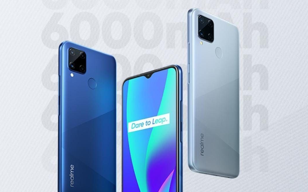 الهاتف Realme C15 سيصدر مع المعالج MediaTek Helio G35، وأربع كاميرات في الخلف