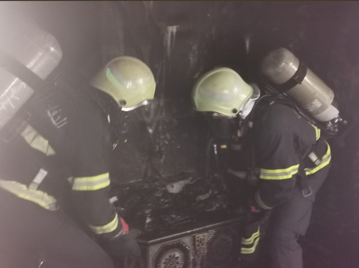 إخماد حريق في ولاية ضنك دون إصابات