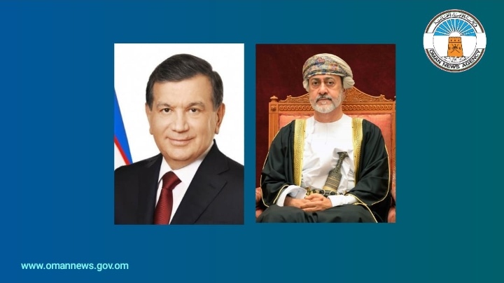 جلالة السلطان المعظم – حفظه الله ورعاه – يهنئ رئيس جمهورية أوزبكستان