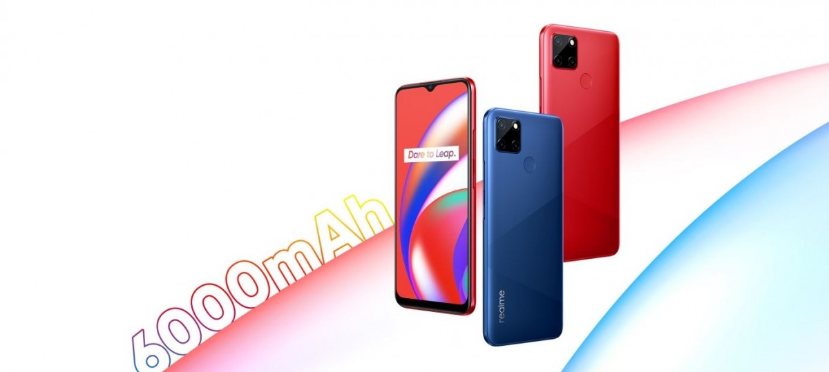 Realme تكشف النقاب رسميًا عن الهاتف Realme C12 مع بطارية 6000mAh، وبسعر 128$
