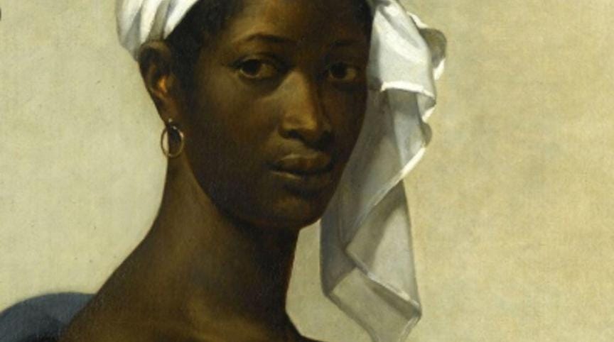 الصدى المتواصل للوحة “بورتريه امرأة سوداء” بعد أكثر من قرنين على إنجازها …النشرة الثقافية..