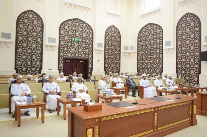 اجتماع الجمعية العامة لمحكمة الاستئناف والمحاكم الابتدائية بشمال الباطنة