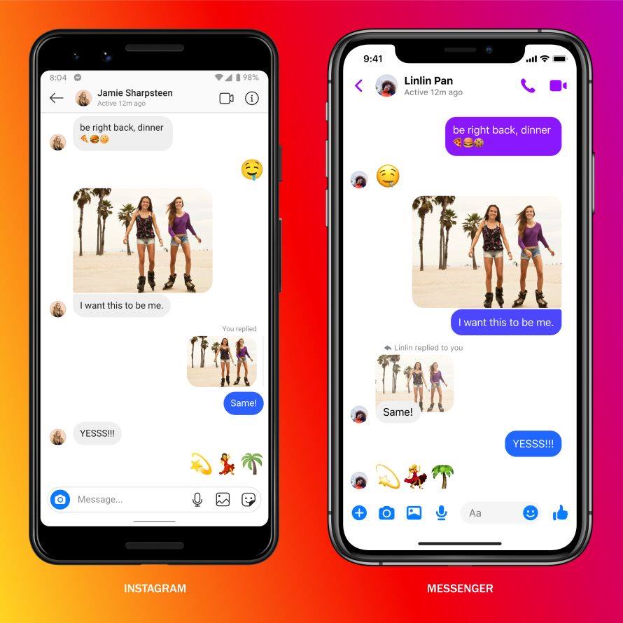 خاصية الرسائل في إنستاجرام تم دمجها رسميًا مع Facebook Messenger