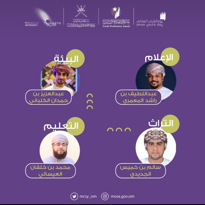 عبداللطيف المعمري ينال جائزة الاجادة الشبابية في مجال الإعلام لفئة الأفراد 1 عبداللطيف المعمري ينال جائزة الاجادة الشبابية في مجال الإعلام لفئة الأفراد