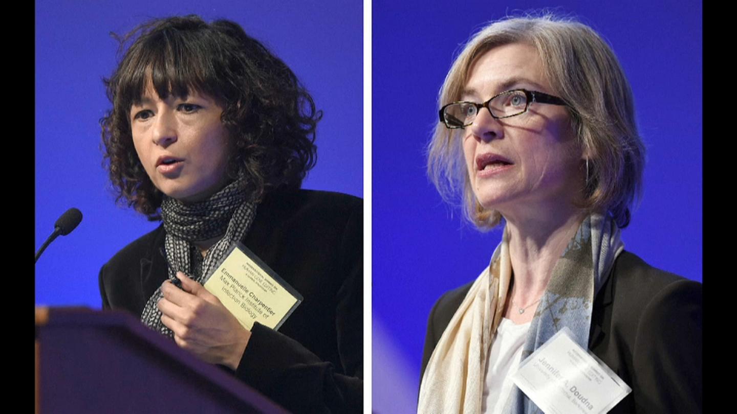 عالمتا وراثة فرنسية وأمريكية تفوزان بجائزة نوبل للكيمياء لهذا العام