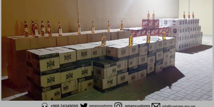 ضبط أكثر من 18000 زجاجة خمر