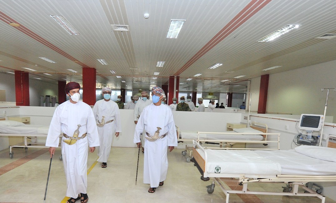 افتتاح المرحلة الأولى من المستشفى الميداني لمرضى كوفيد 19