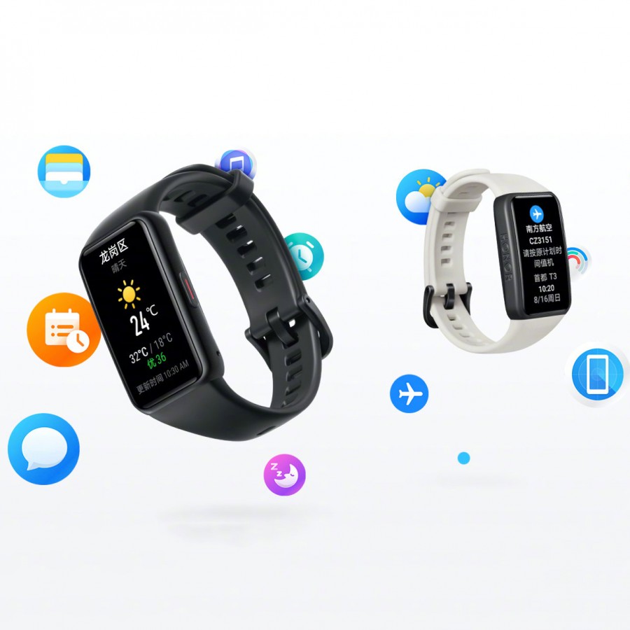 إسوارة Honor Band 6 الجديدة تطمس الخط الفاصل بين الإسوارة الذكية والساعات الذكية