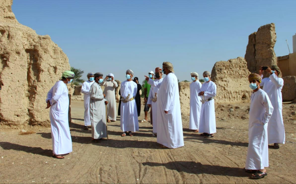وكيل وزارة التراث و السياحة يقوم بزيارة تفقدية لمحافظة البريمي
