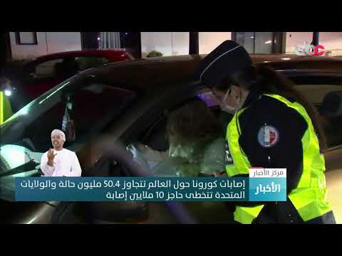 إصابات كورونا حول العالم تتجاوز 50.4 مليون حالة والولايات المتحدة تتخطى حاجز 10 ملايين إصابة