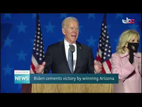Biden cements victory by winning Arizona