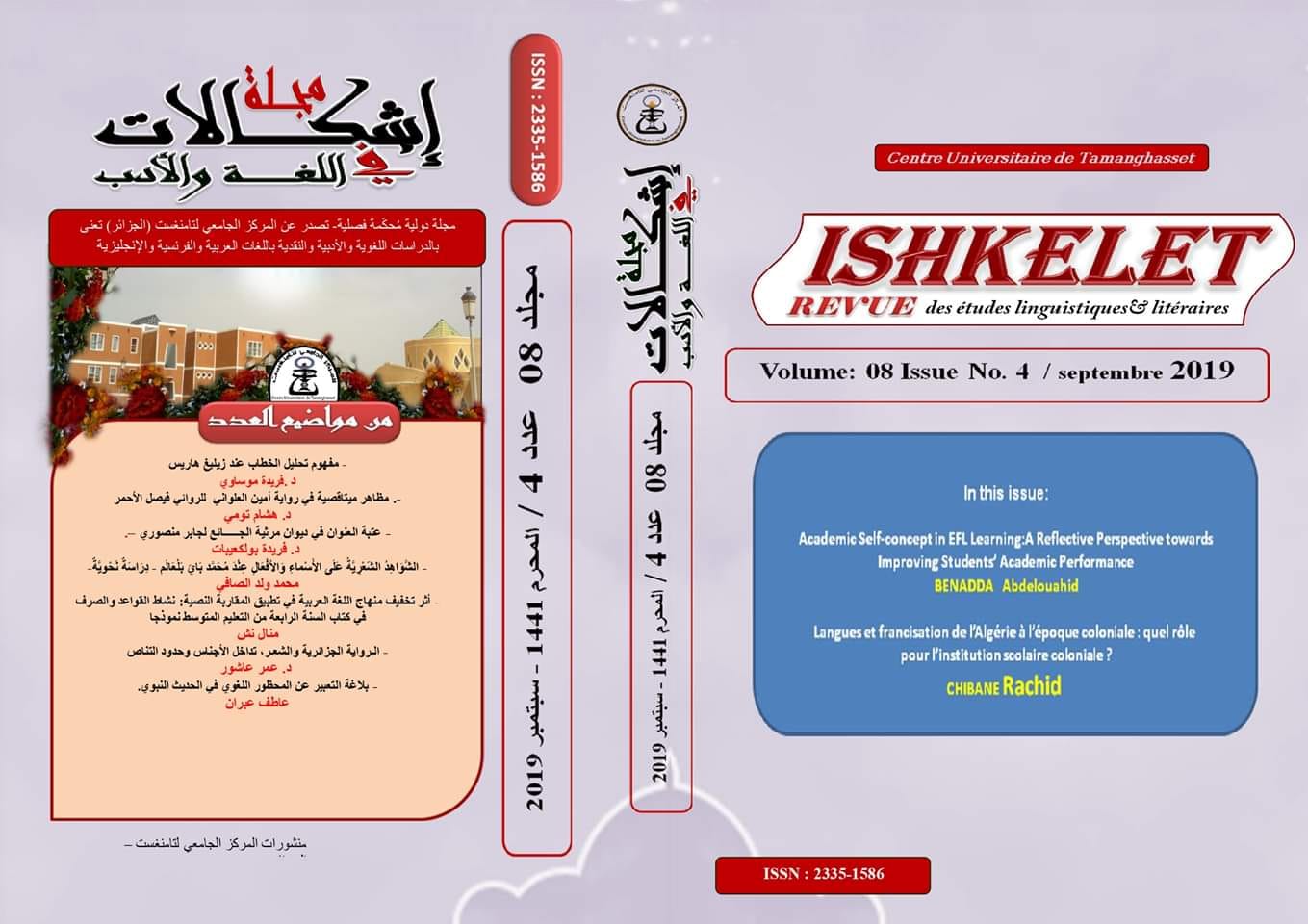 عدد جديد من “إشكالات في اللُّغة والأدب” بالجزائر    … النشرة الثقافية …