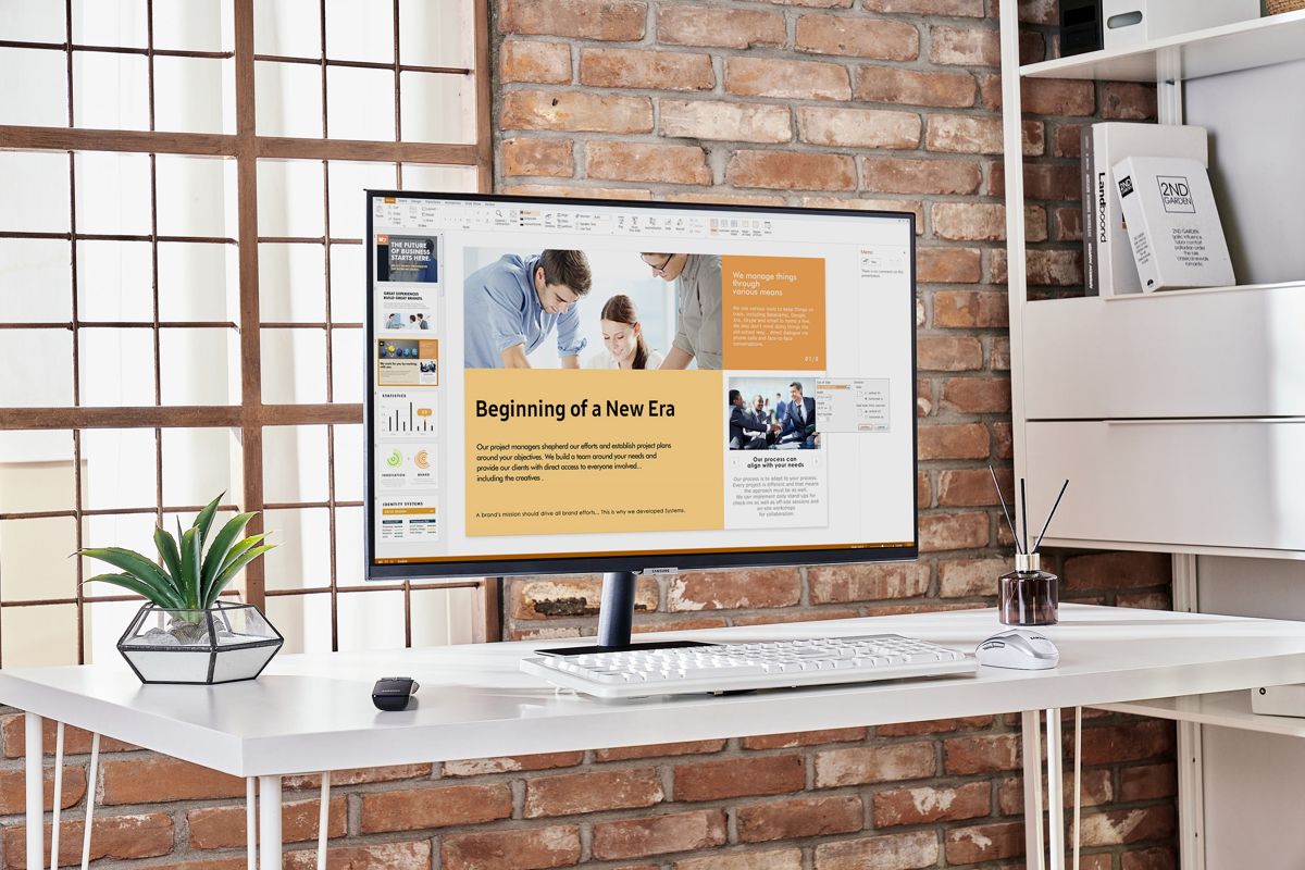 الإعلان رسميًا عن Samsung M7 Monitor، وهي عبارة عن شاشة وتلفاز ذكي في نفس الوقت