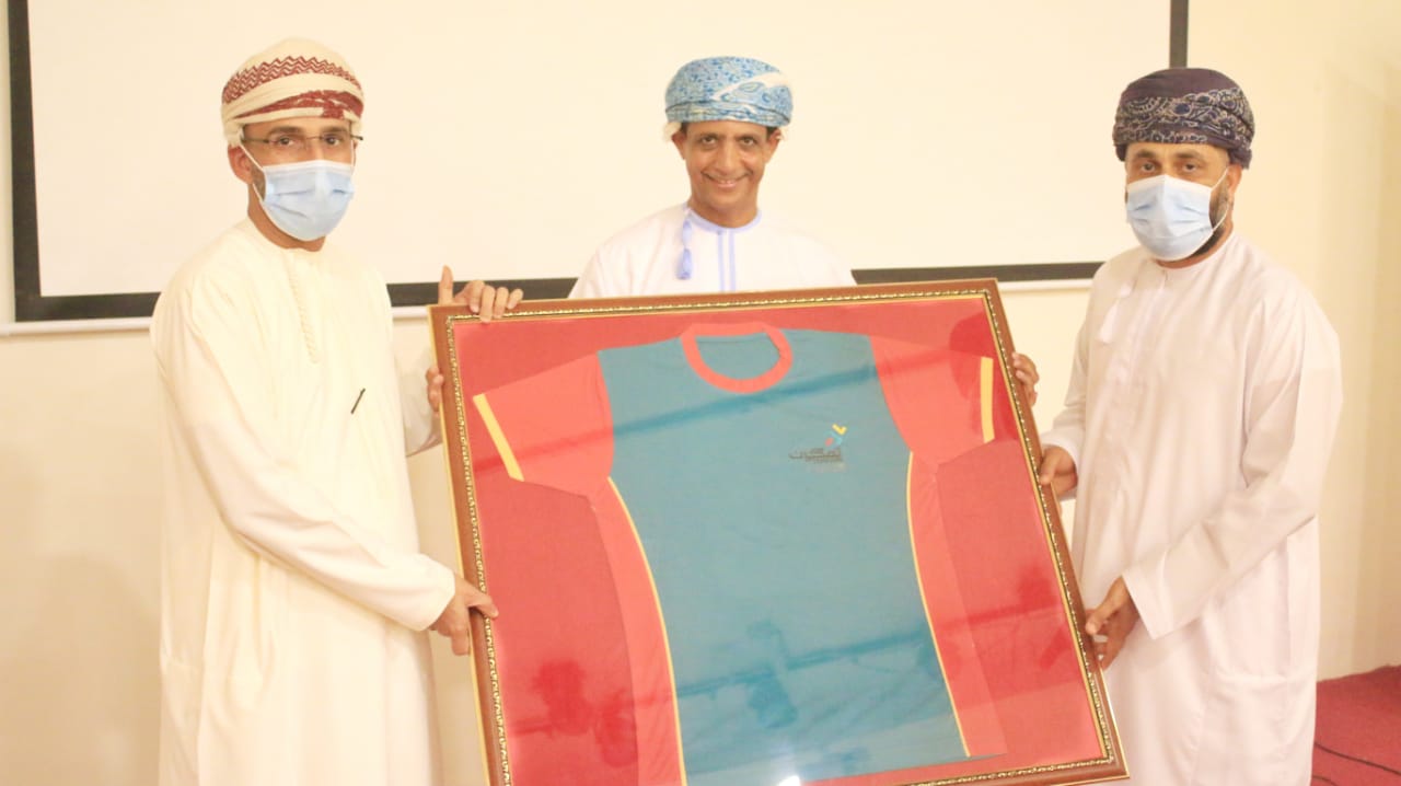 “تدشين شعار أكاديمية تمكين الرياضية”