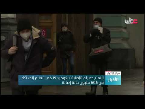 ارتفاع حصيلة الإصابات بكوفيد19 في العالم إلى أكثر من 63.6 مليون حالة إصابة