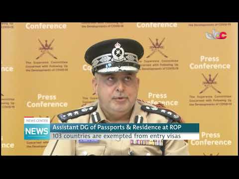 Assistant DG of Passports & Residence at ROP: 103 countries are exempted from entry visas