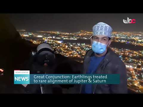 Great Conjunction: Earthlings treated to rare alignment of Jupiter & Saturn