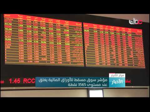 مؤشر سوق مسقط للأوراق المالية يغلق عند مستوى 3565 نقطة