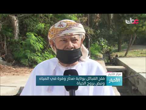 فلج القبائل بولاية صحار وفرة في المياه ونبض بروح الحياة