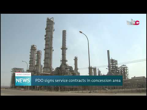 PDO signs service contracts in concession area