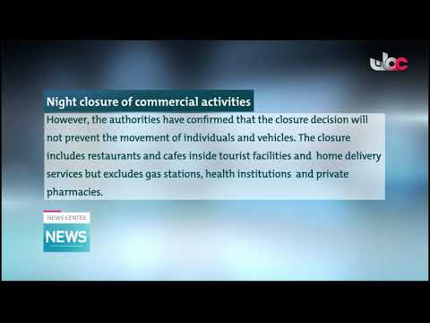 close all commercial activities in the Sultanate’s governorates at night comes into force today.
