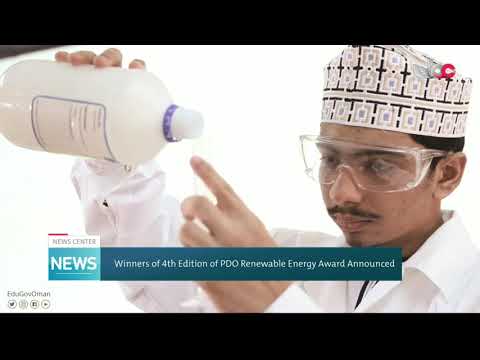 Winners of 4th Edition of PDO Renewable Energy Award Announced