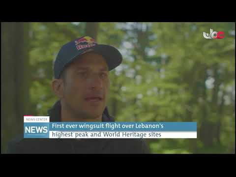 First ever wingsuit flight over Lebanon’s highest peak and World Heritage sites
