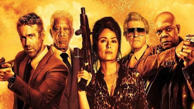 فيلم/ حارس زوجة القاتل المحترف/ يتصدر إيرادات السينما الأمريكية