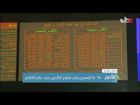 79 % نسبة التعمين في قطاع التأمين حتى عام 2020م