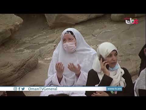 نفير حجاج بيت الله من صعيد عرفات  إلى مزدلفة