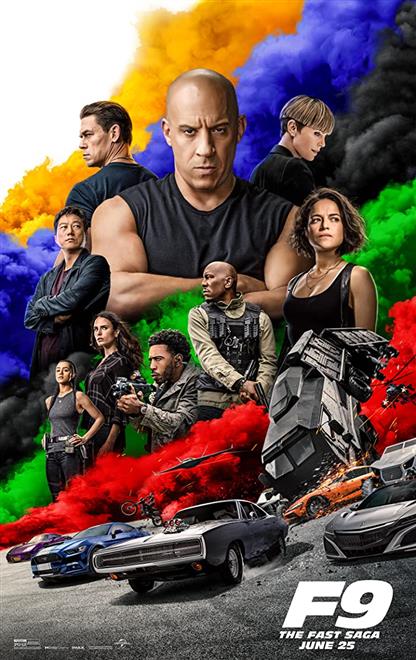 فيلم “السرعة والغضب 9” يحافظ على صدارة إيرادات السينما الأمريكية للأسبوع الثاني على التوالي