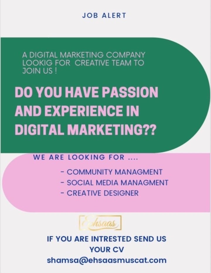 وظائف شاغرة في شركة رائدة في مجال التسويق الرقمي 2 IMG ٢٠٢١٠٨١٣ ٢١٠٧٠٦