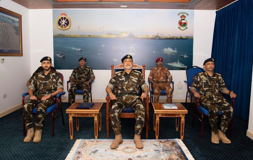 جلالة السلطان يزور قاعدة سعيد بن سلطان البحرية بالمصنعة 3 IMG 20210922 WA0010