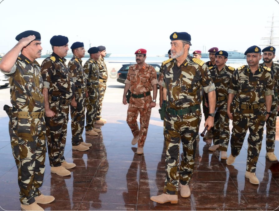 جلالة السلطان يزور قاعدة سعيد بن سلطان البحرية بالمصنعة 2 IMG 20210922 WA0012