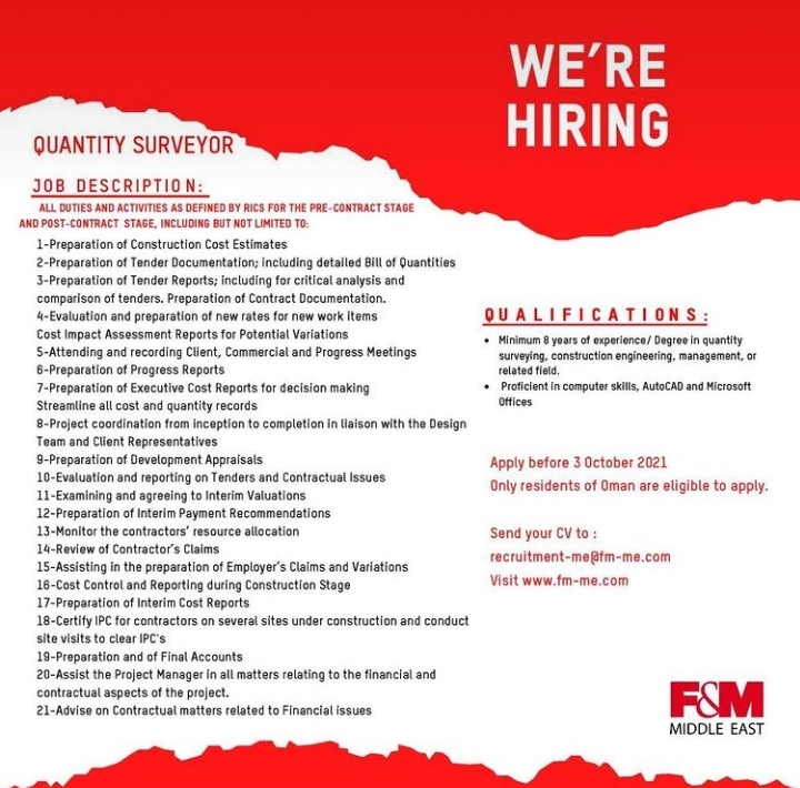 شركة الشرق الأوسط تعلن وظيفة شاغرة 2 IMG ٢٠٢١٠٩٢٥ ٢٠٤٢٠٩