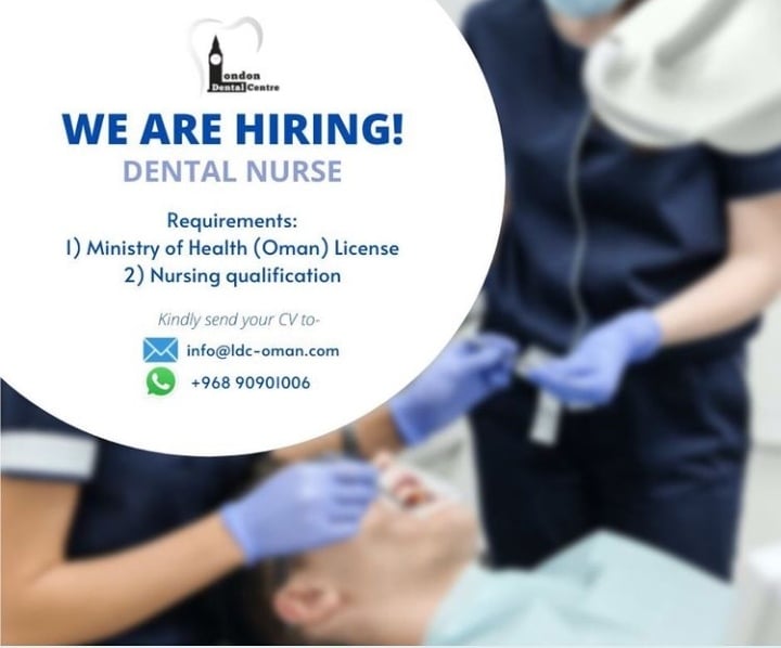 مركز لندن لطب الأسنان يعلن وظيفة شاغرة 2 IMG ٢٠٢١٠٩٢٩ ٢٠١١٤٦