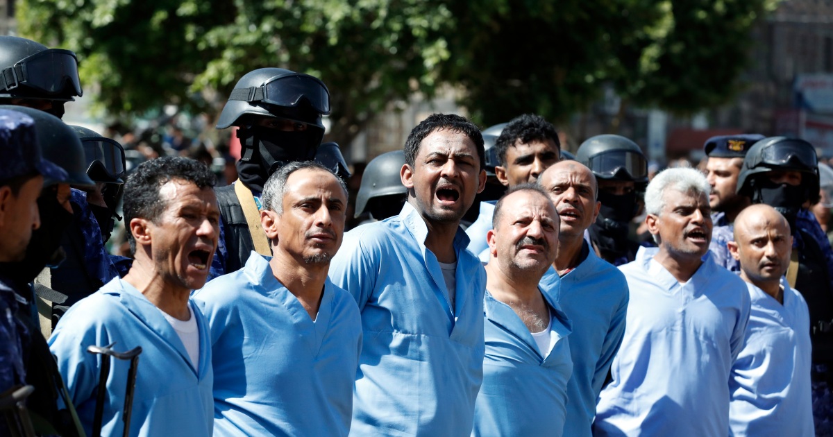 بينهم قاصر.. توالي الإدانات الدولية والحقوقية لإعدام الحوثيين 9 أشخاص
