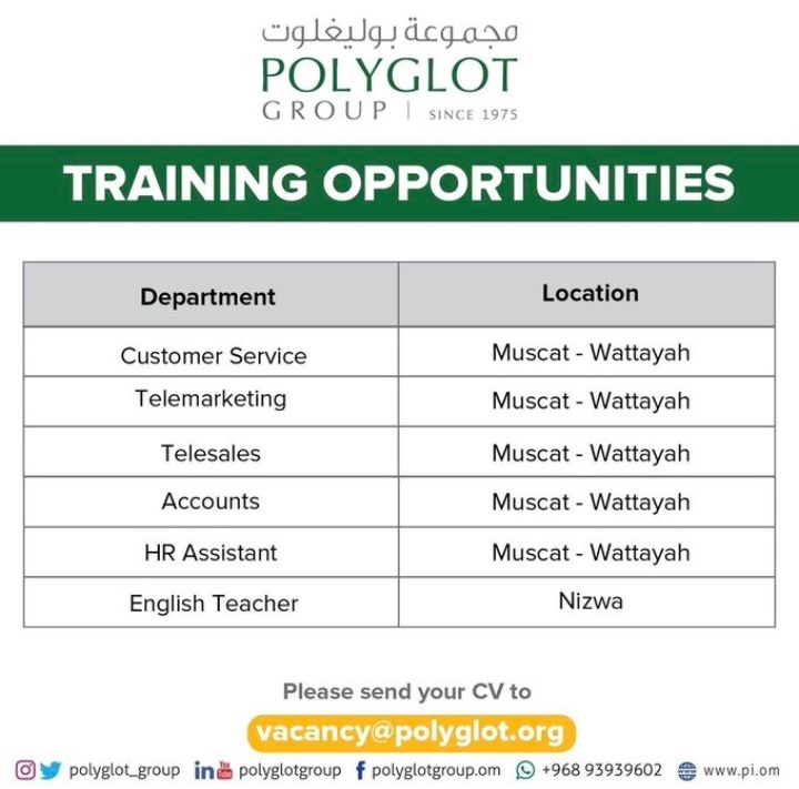 مجموعة بوليغلوت تعلن فرص تدريب 2 IMG ٢٠٢١١٠٠٩ ٢٢٤٢٥٥