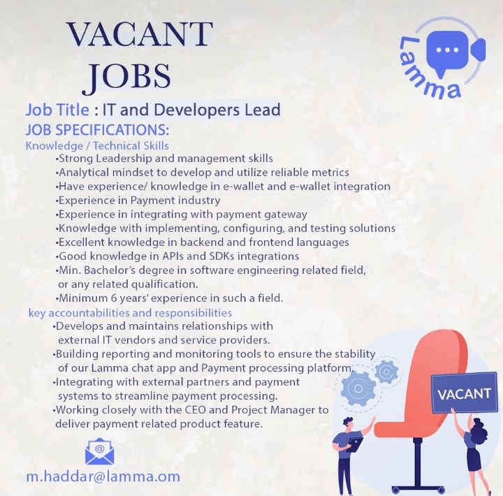 تطبيق لمة يعلن وظيفة شاغرة 2 IMG ٢٠٢١١١٠٣ ١٤٣٩٤٢