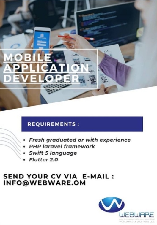 شركة ويب وير تعلن وظيفة شاغرة 2 IMG ٢٠٢٢٠١١٤ ١٩٢٥٢٤