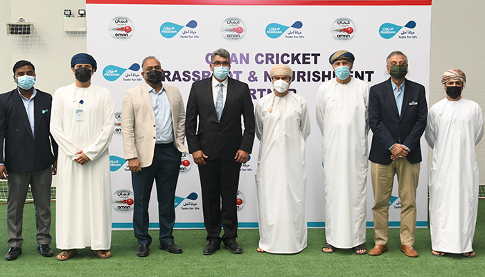 Oman Cricket announces partnership with Mazoon Dairy