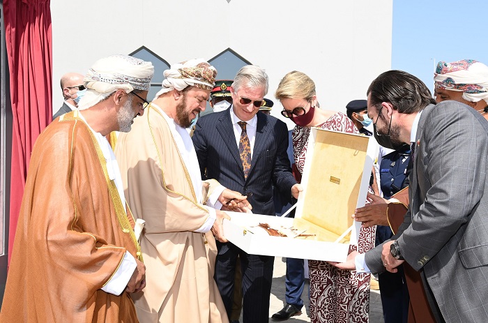King of Belgians graces Duqm port opening ceremony