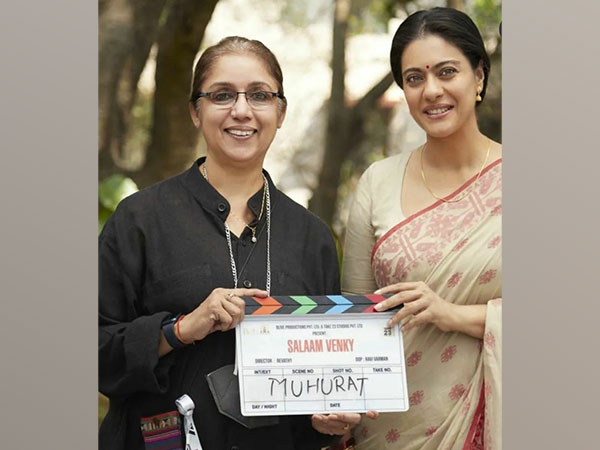 Kajol starts shooting with Revathy for 'Salaam Venky'
