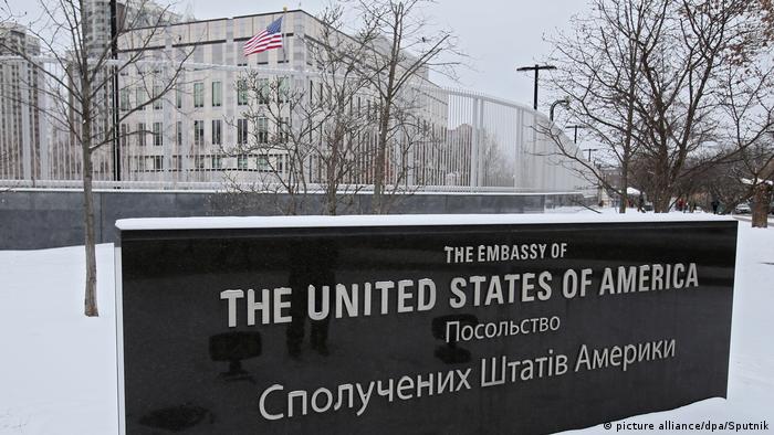 US calls on non-emergency staff to leave embassy in Kyiv