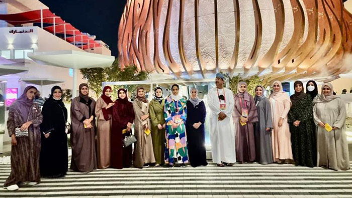 Omani women’s group takes part in Dubai Expo 2020 1 Omani women’s group takes part in Dubai Expo 2020