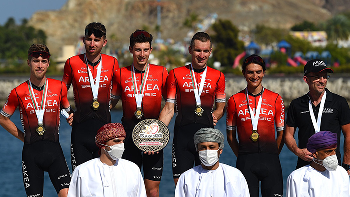 French Team Arkea-Samsic wins Tour of Oman title