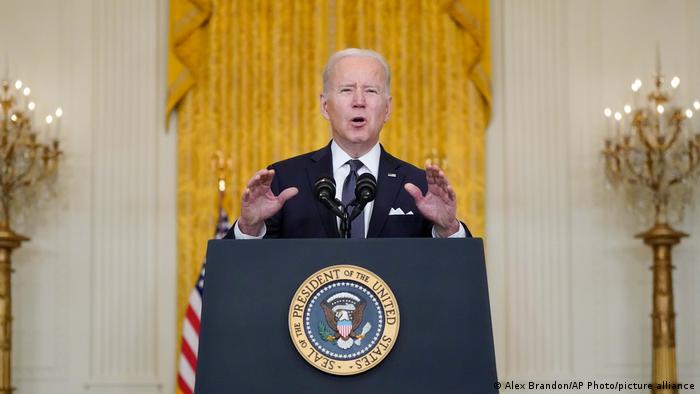 President Biden announces new sanctions against Russia