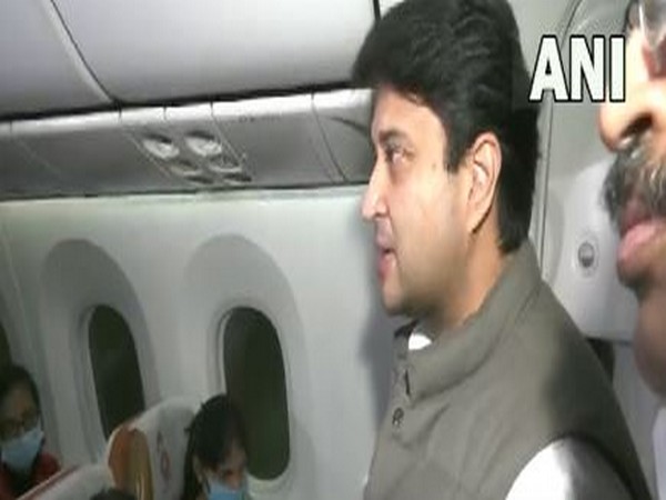 Scindia welcomes 250 Indians evacuated from Ukraine, says PM Modi in touch with Ukrainian President