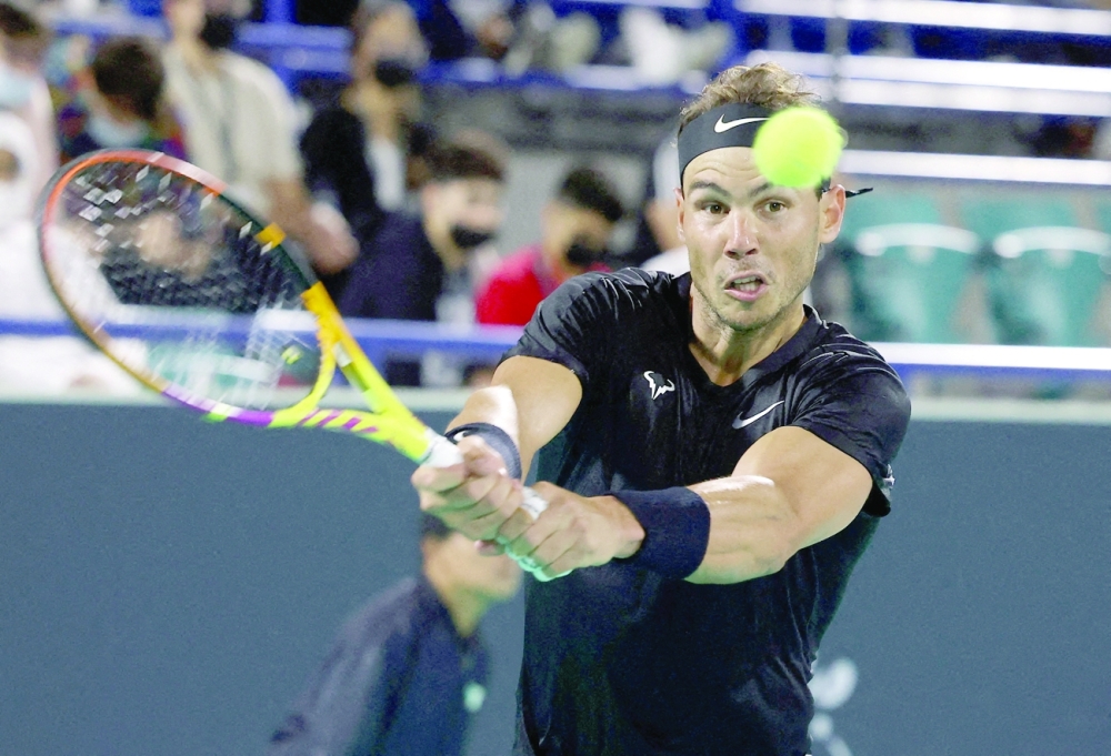 نادال يريد ان يبقى اللاعب الأكثر ألقابا في الغراند سلام