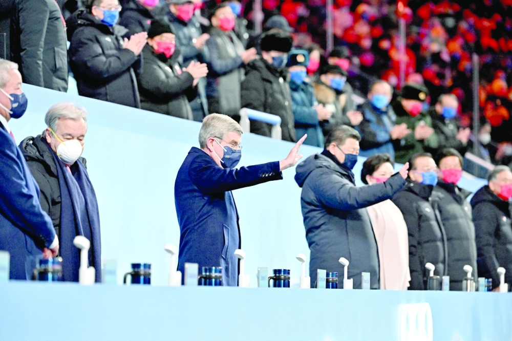 افتتاح ضخم للدورة الرابعة والعشرين لأولمبياد بكين الشتوي